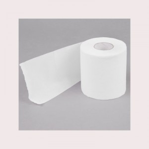 Disposable Biodegradable Natural Pulp Fiber Bathroom Toilet Tissue
